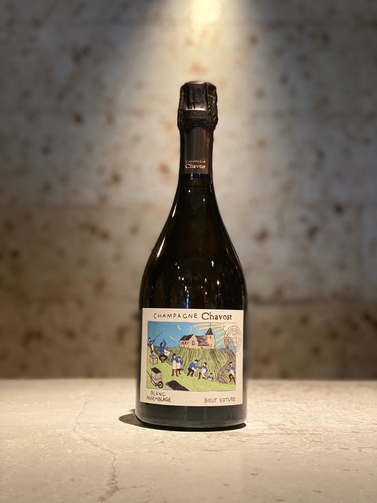 シャヴォスト】ブラン・アッサンブラージュ NV (2021) シャンパーニュ