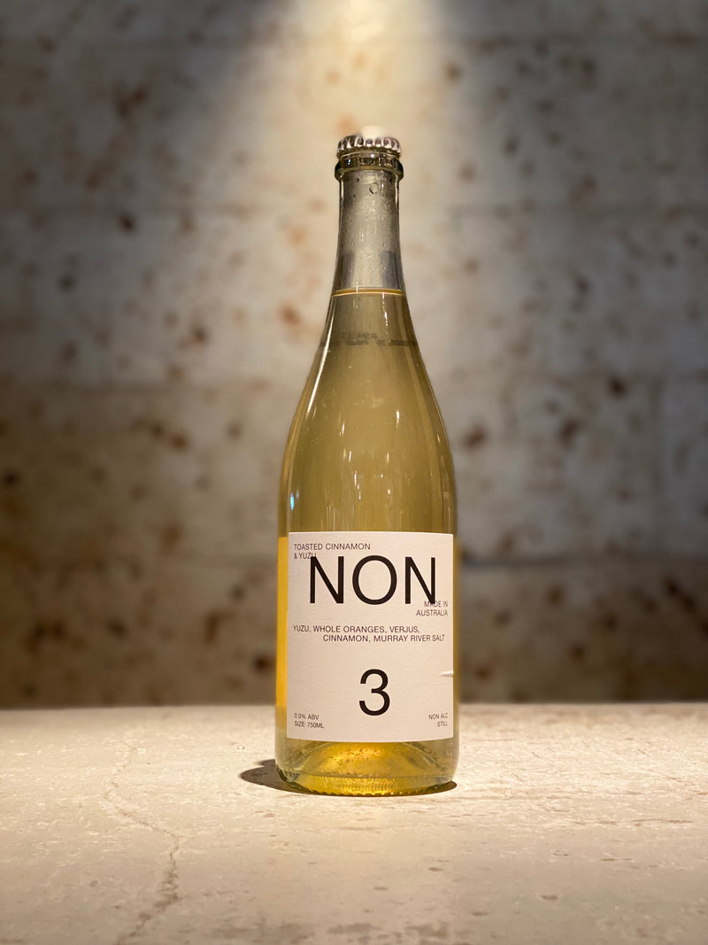 No.3 トースティッド・シナモン＆ユズ　(ノンアルコールドリンク)